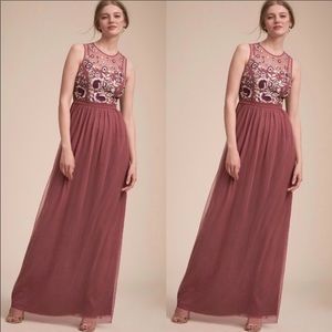 Anthropologie BHLDN Baldwin Bridesmaids Dress Size 16